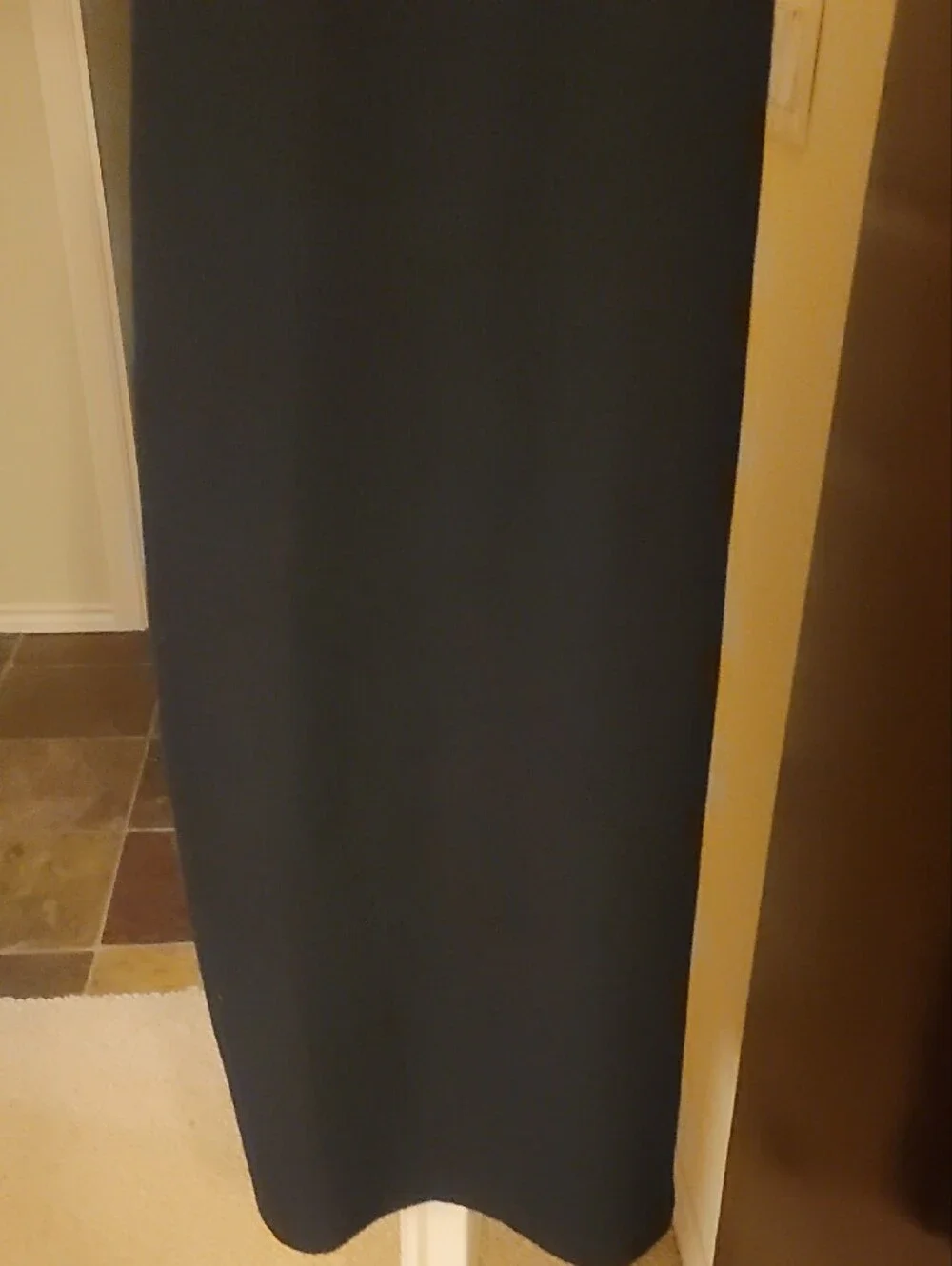 NWT Free People Beach Black Ribbed Maxi Dress with Strappy Back Size XS